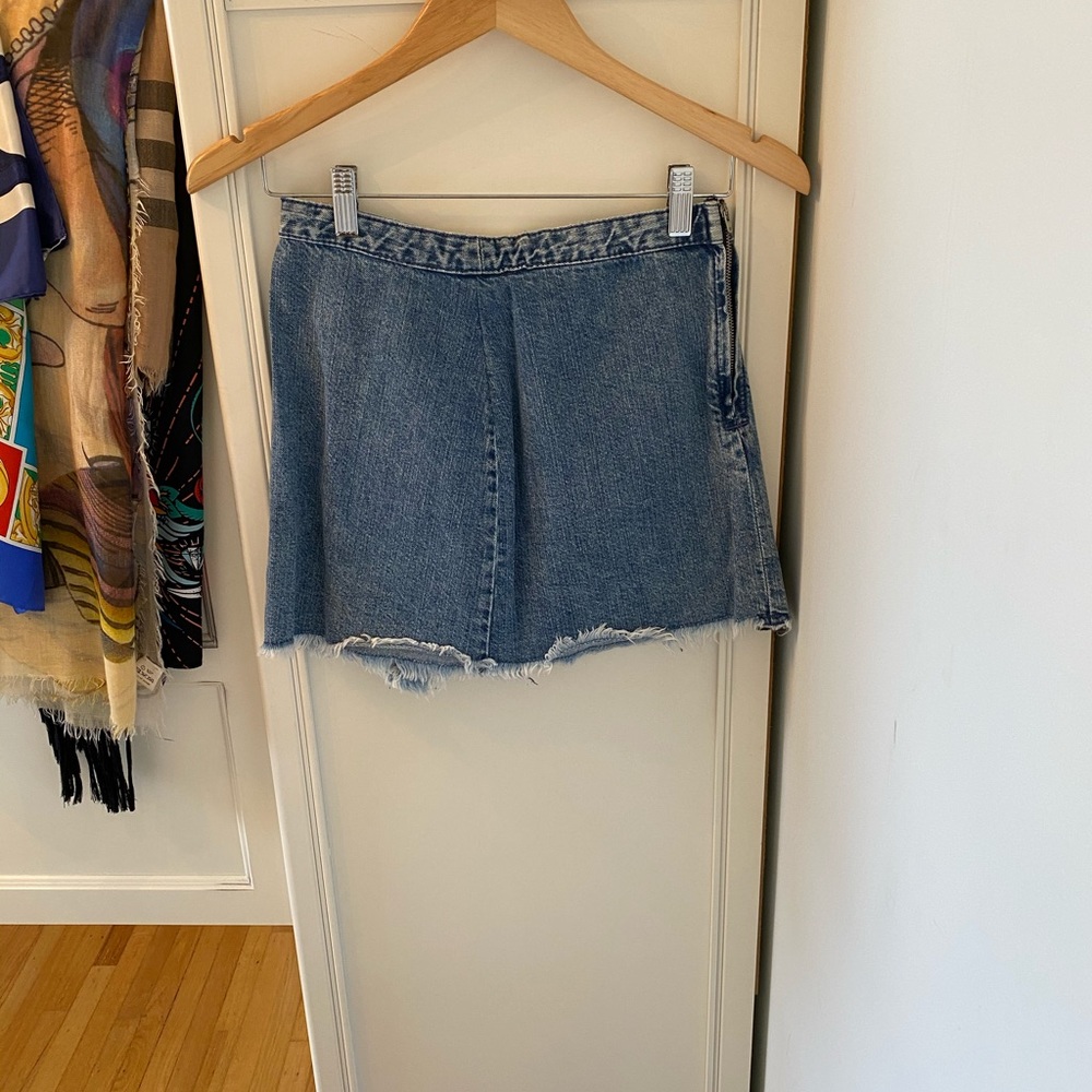 Zara Denim Jean Skirt - Picture 5 of 7